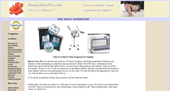 Desktop Screenshot of beautystoreinc.com